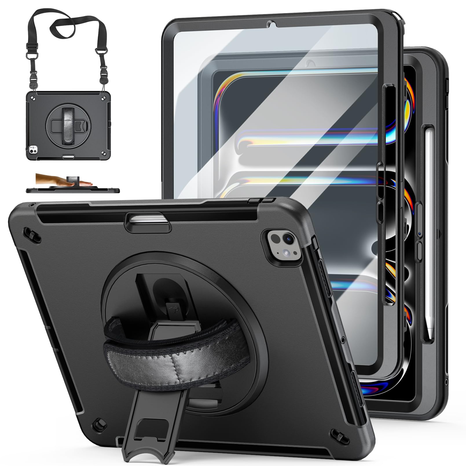 iPadケース ,(2024 iPad Pro 13インチ M4) Amazon.com: Case for iPad Pro 13 Inch M5 2025/ M4 2024